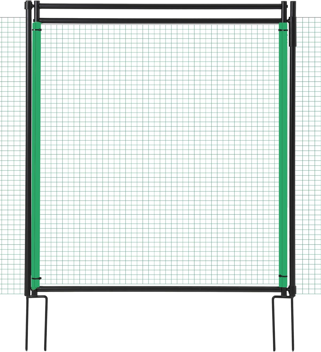 Temporary Fence Gate for Garden and Backyard Animal Protection
