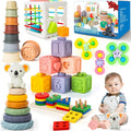 6-in-1 Montessori Baby Toy Set for Sensory Learning