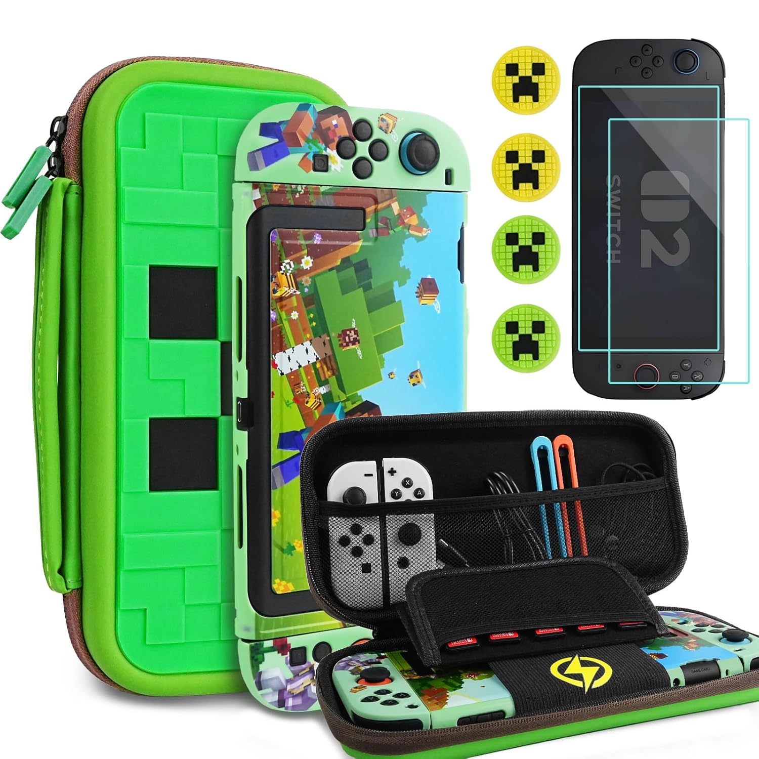 TIKOdirect Carrying Case Bundle for Switch 2 - Travel Ready