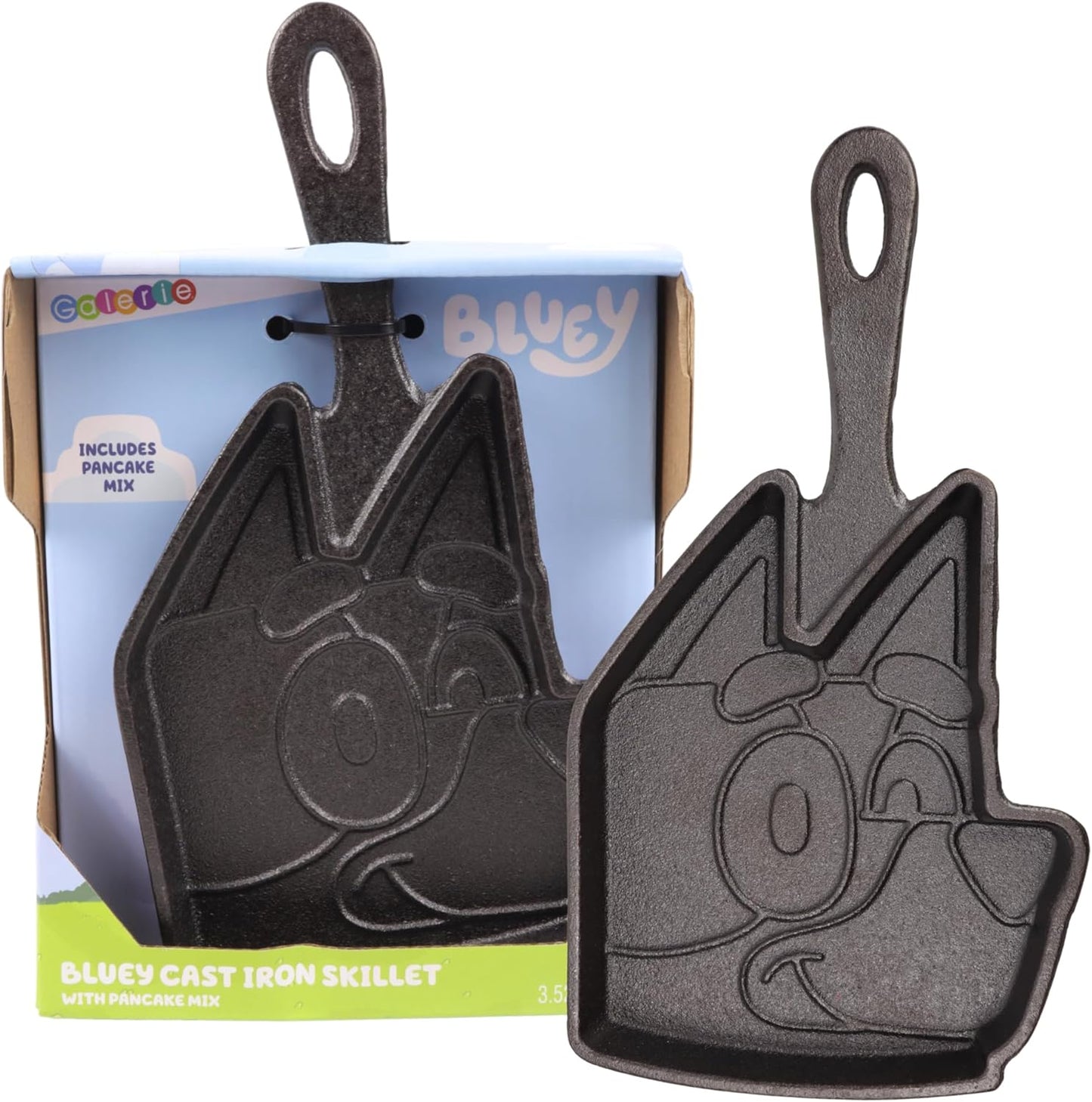 Bluey Cast Iron Pancake Skillet - Cartoon Breakfast Fun!
