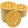 5-Inch 8-Hole Hook and Loop Sanding Discs 220 Grit - 200-Pack