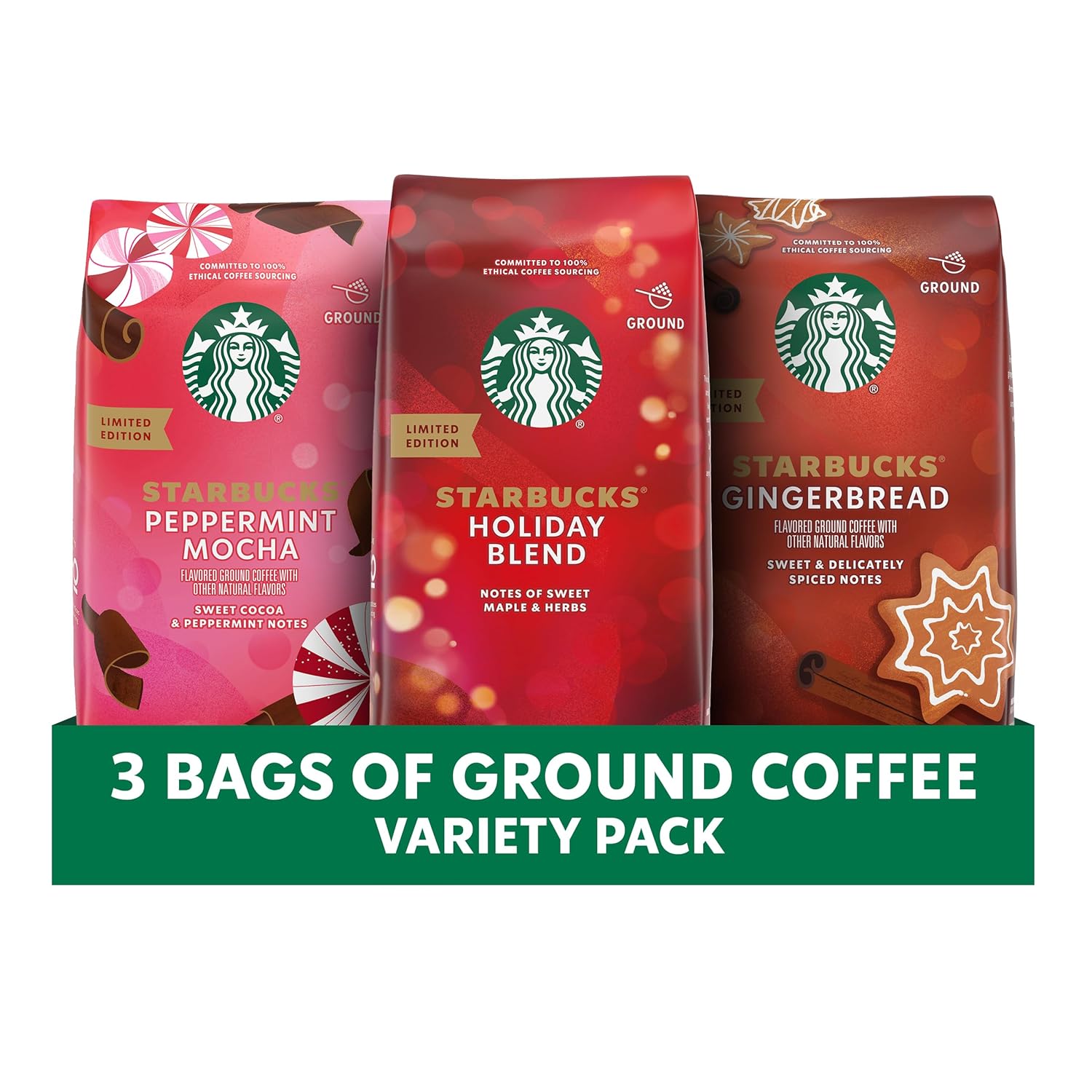 Starbucks Limited Edition Holiday Coffee Pack