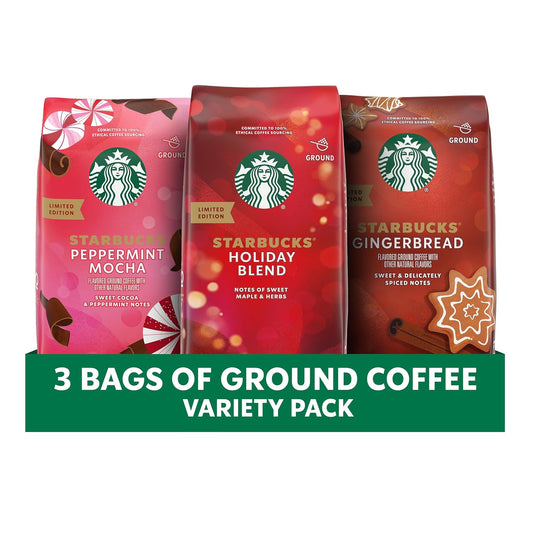 Starbucks Limited Edition Holiday Coffee Pack