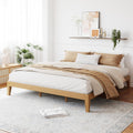 COLAMY 12 Inch Wood Platform Bed Frame for King Size Comfort