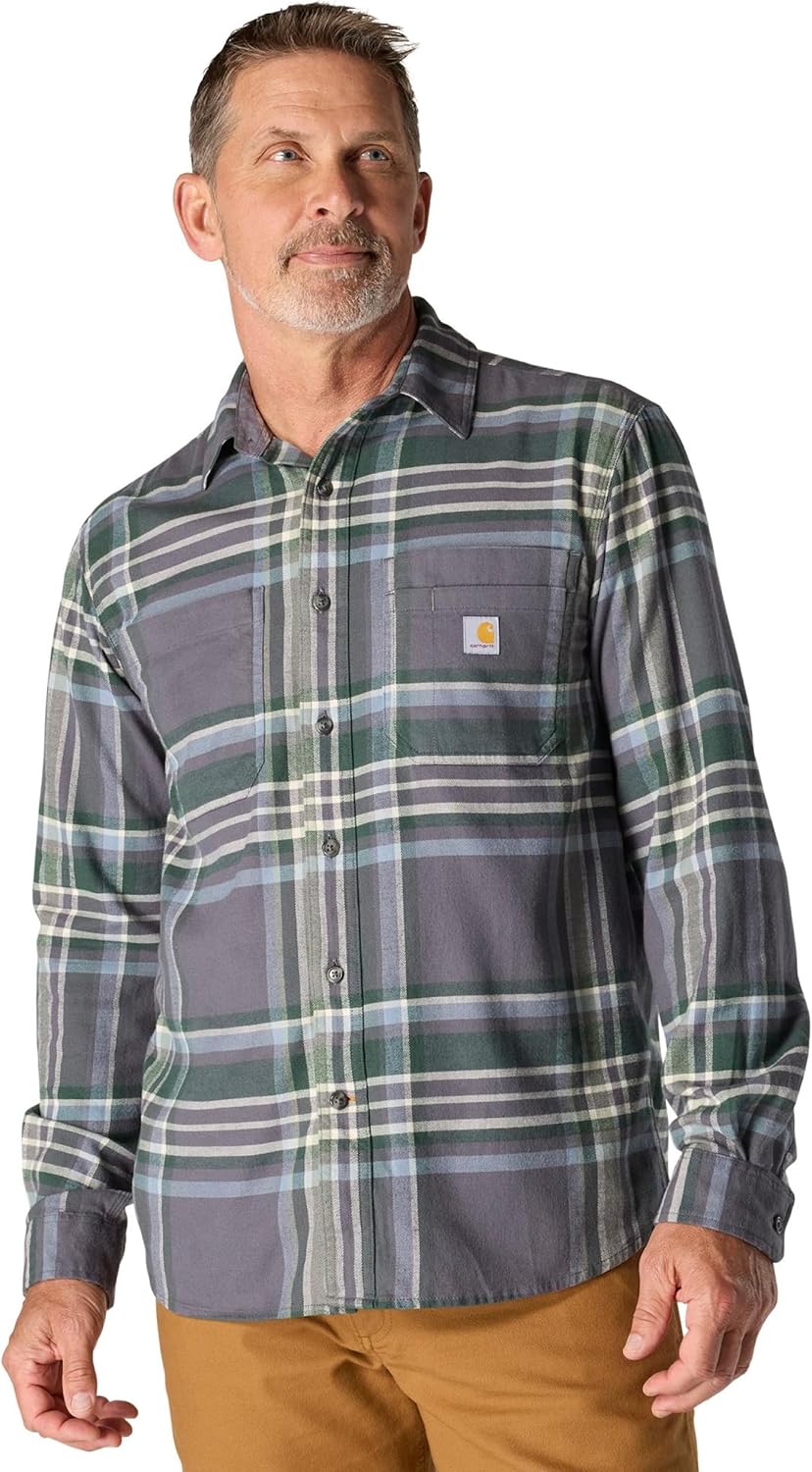 Carhartt Men's Rugged Flex Relaxed Fit Flannel Shirt Review