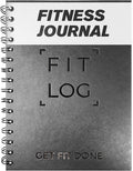 Cossac Undated Fitness Journal & Workout Planner - Compact Gym