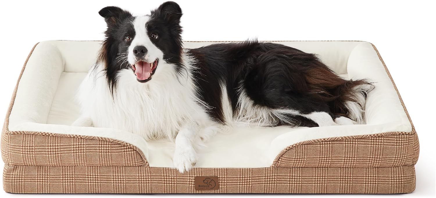 Orthopedic Dog Beds for Large Dogs - Comfortable and Washable