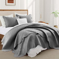 Queen Quilt Bedding Set 90 in x 96 in Embossed Quilt - Lightweight