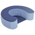 Navy/Powder Blue SoftScape Sit and Support Ring for Babies - Stable