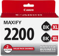 Canon PGI-2200XL Genuine Black Twin Pack - High Yield Ink