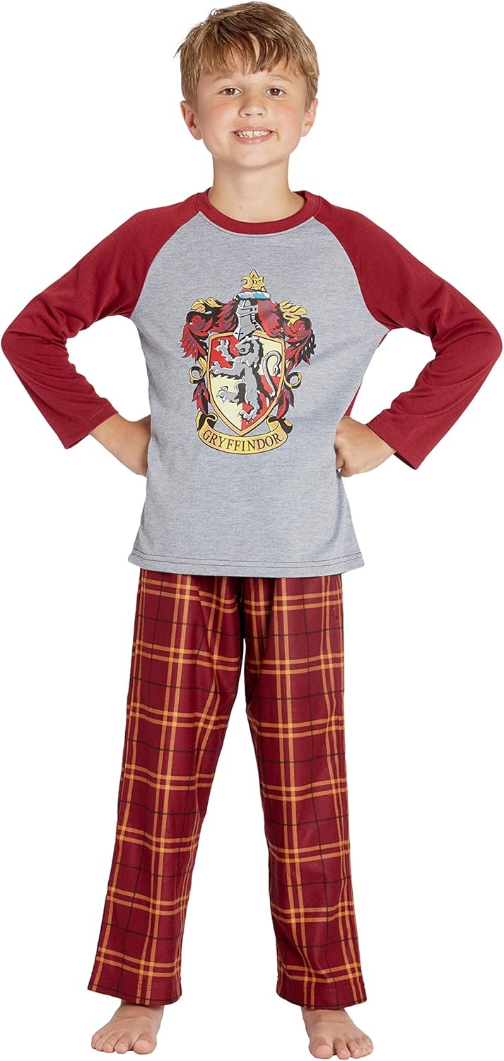 Harry Potter Pajamas for Boys - Gryffindor Sleepwear Set