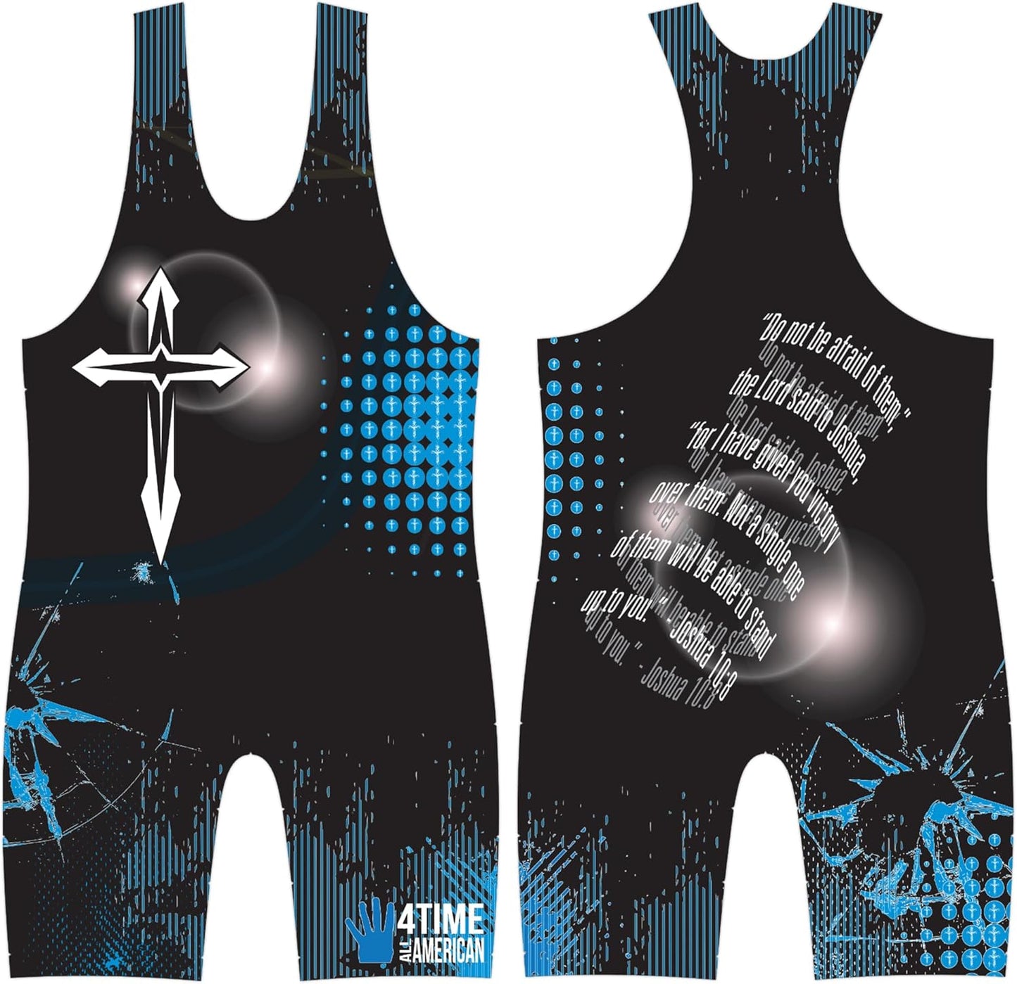 Sublimated Wrestling Singlet for Unmatched Performance and Comfort