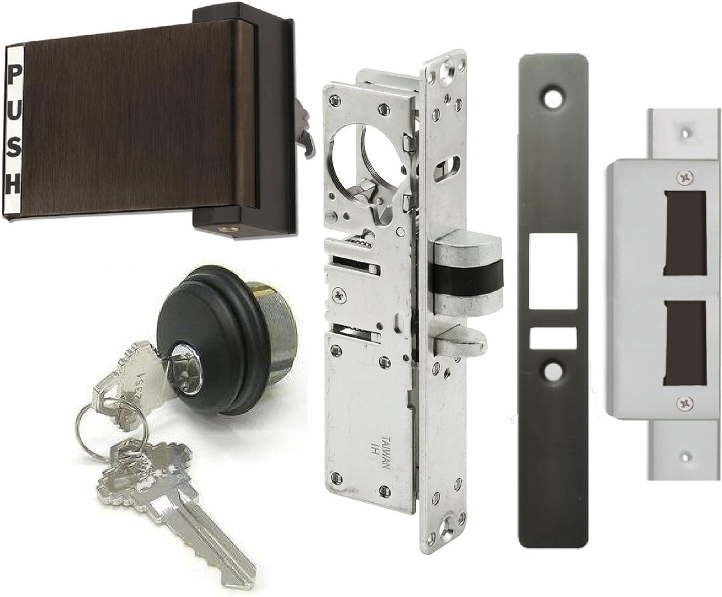 Pacific Doorware Adams Rite Style Latch for Storefront Doors