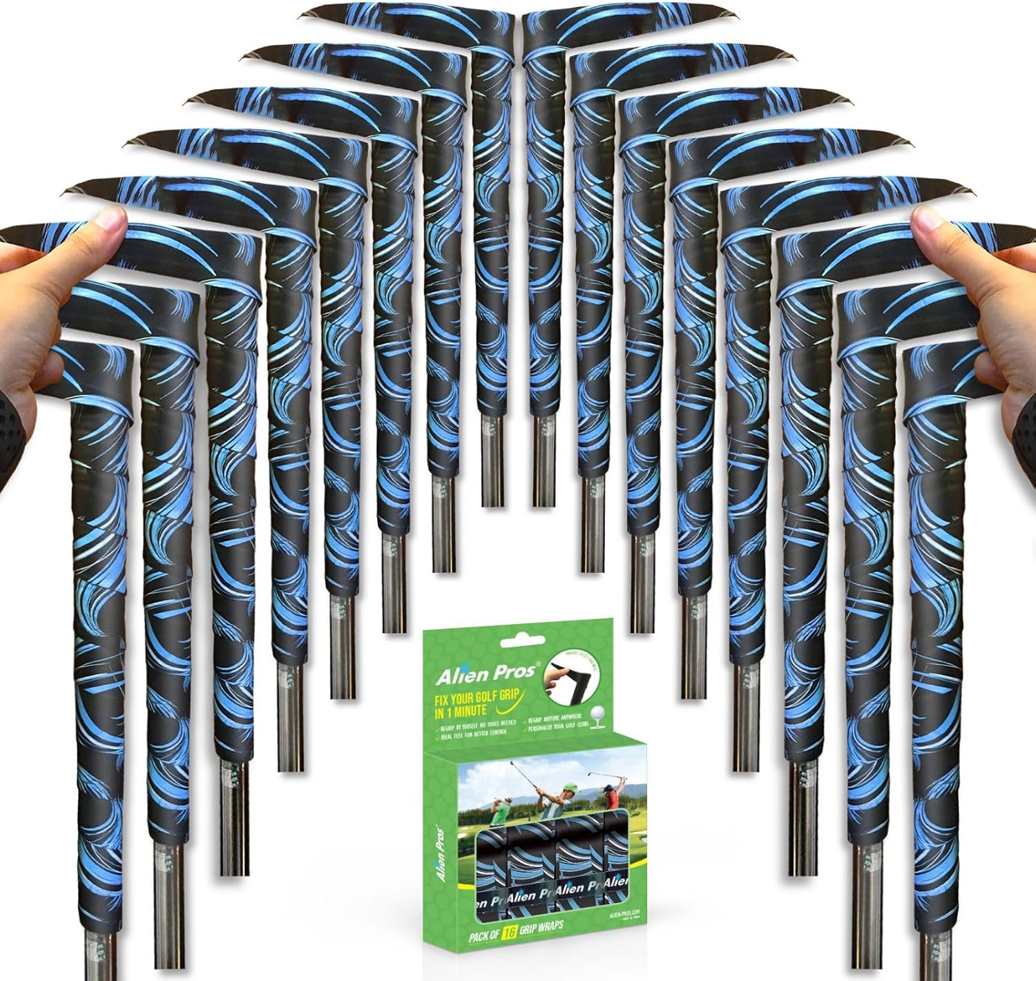 Alien Pros Golf Grip Wrapping Tapes for a Fresh New Grip