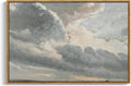 InSimSea Framed Canvas Wall Art Study of Clouds - Classic Landscape