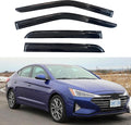 KPY Window Visor Compatible with Hyundai Elantra 2017-2020 - Mugen