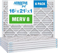 Aerostar 16.5x21.625x1 MERV 8 HVAC Filter - Efficient Home Air Care