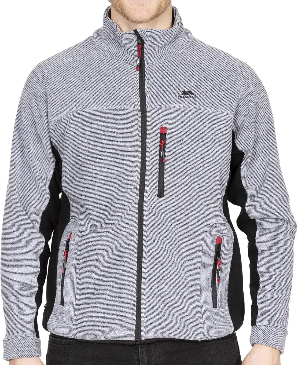Men's Jynx Fleece Jacket with Full Zip and Multiple Pockets