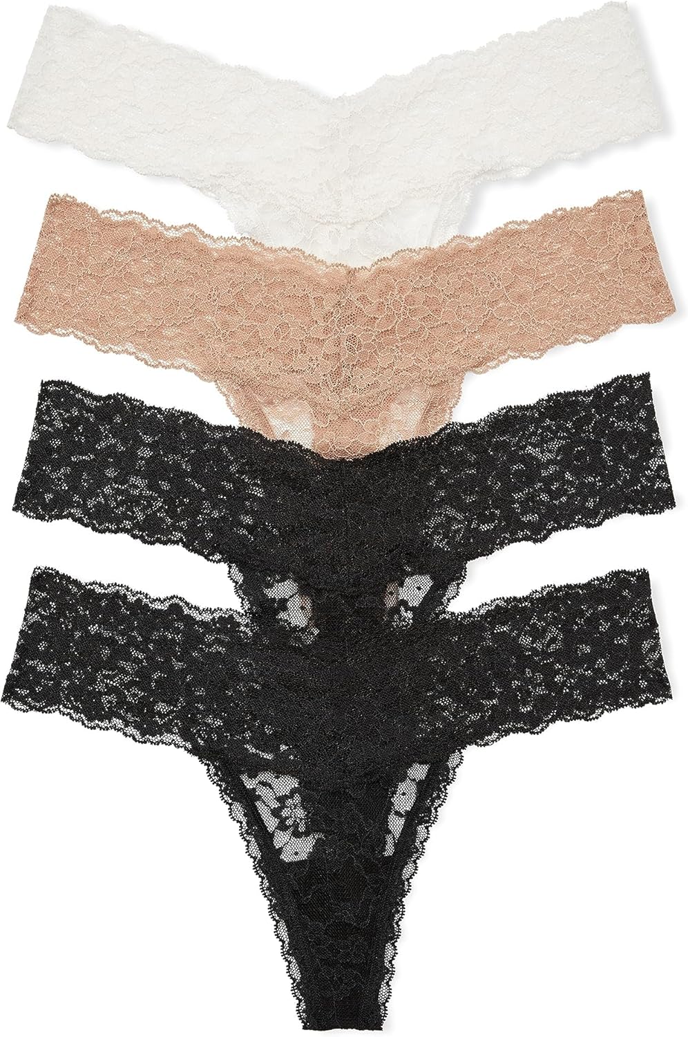 Victoria's Secret Women's Lace Thong Underwear for Comfort