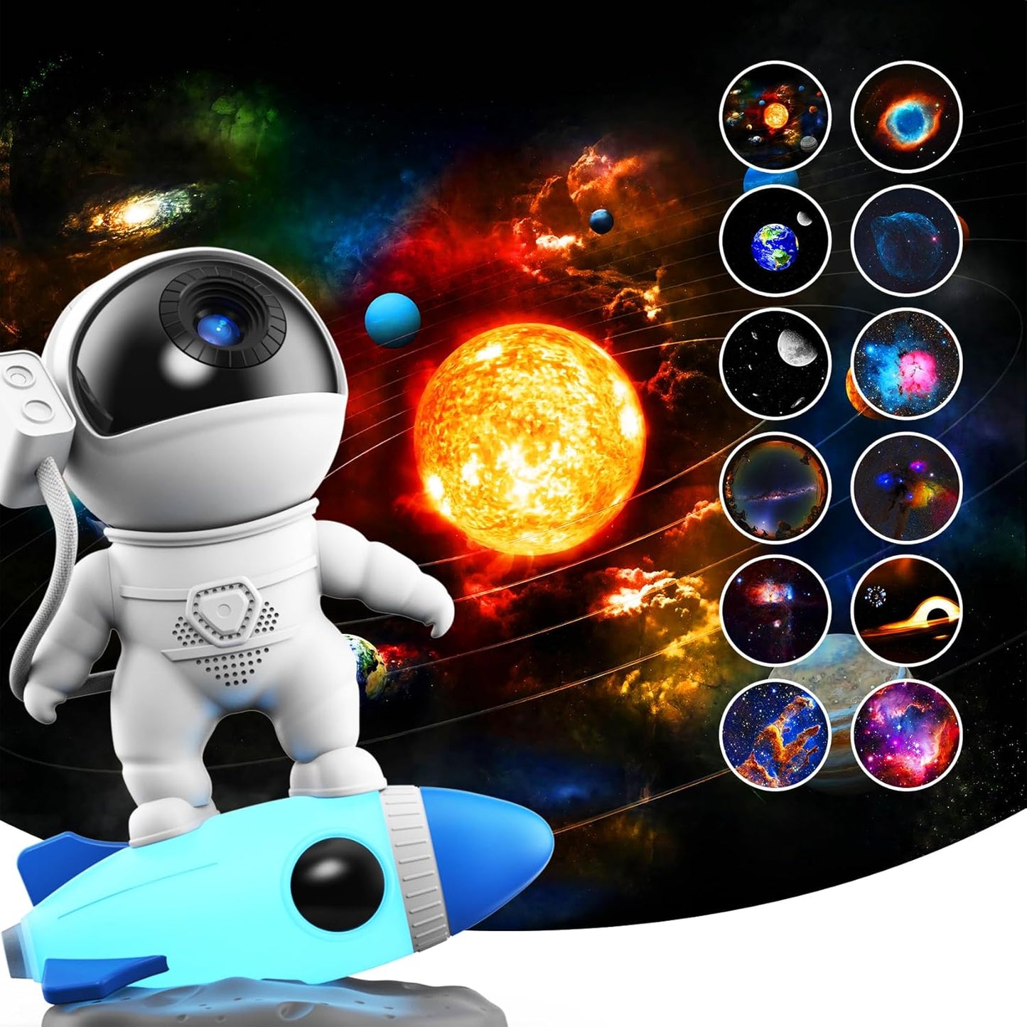 FLEVO Galaxy Projector - 4K Sky Light, Timed Starry Night