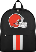 Cleveland Browns Team Logo Solid Stripe Backpack - Fan