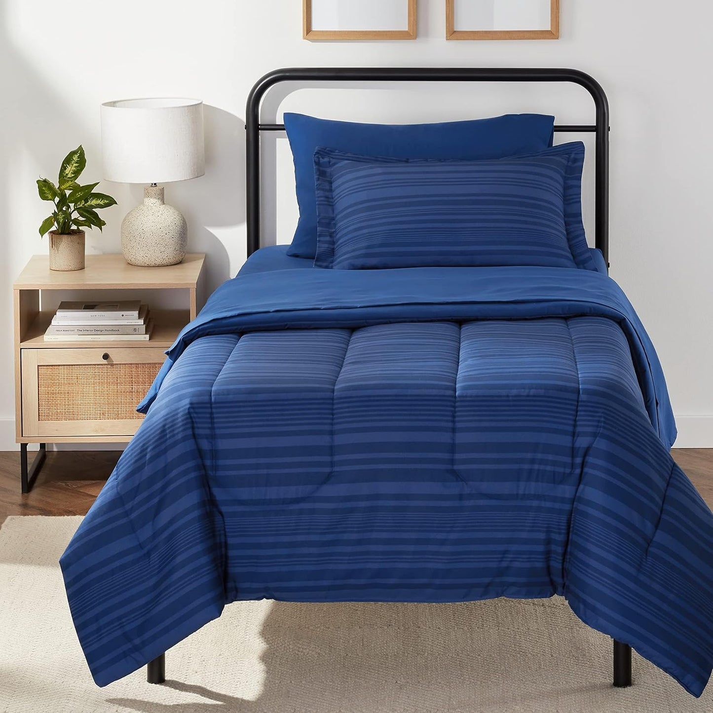Twin XL Comforter Set with Sheets for Cozy Sleeping Space