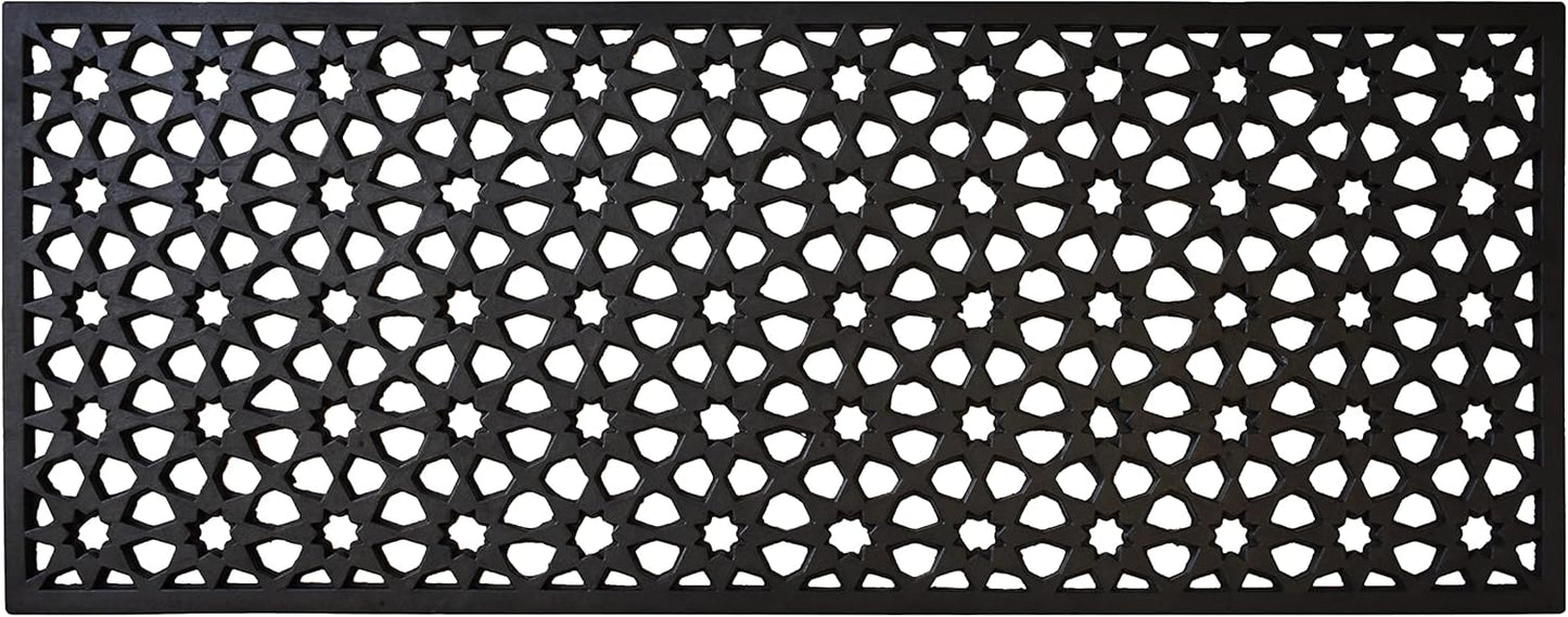 Calloway Mills Verbena Rubber Doormat for All Seasons