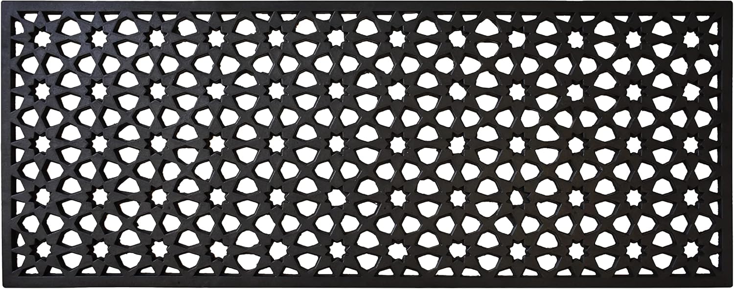Calloway Mills Verbena Rubber Doormat for All Seasons