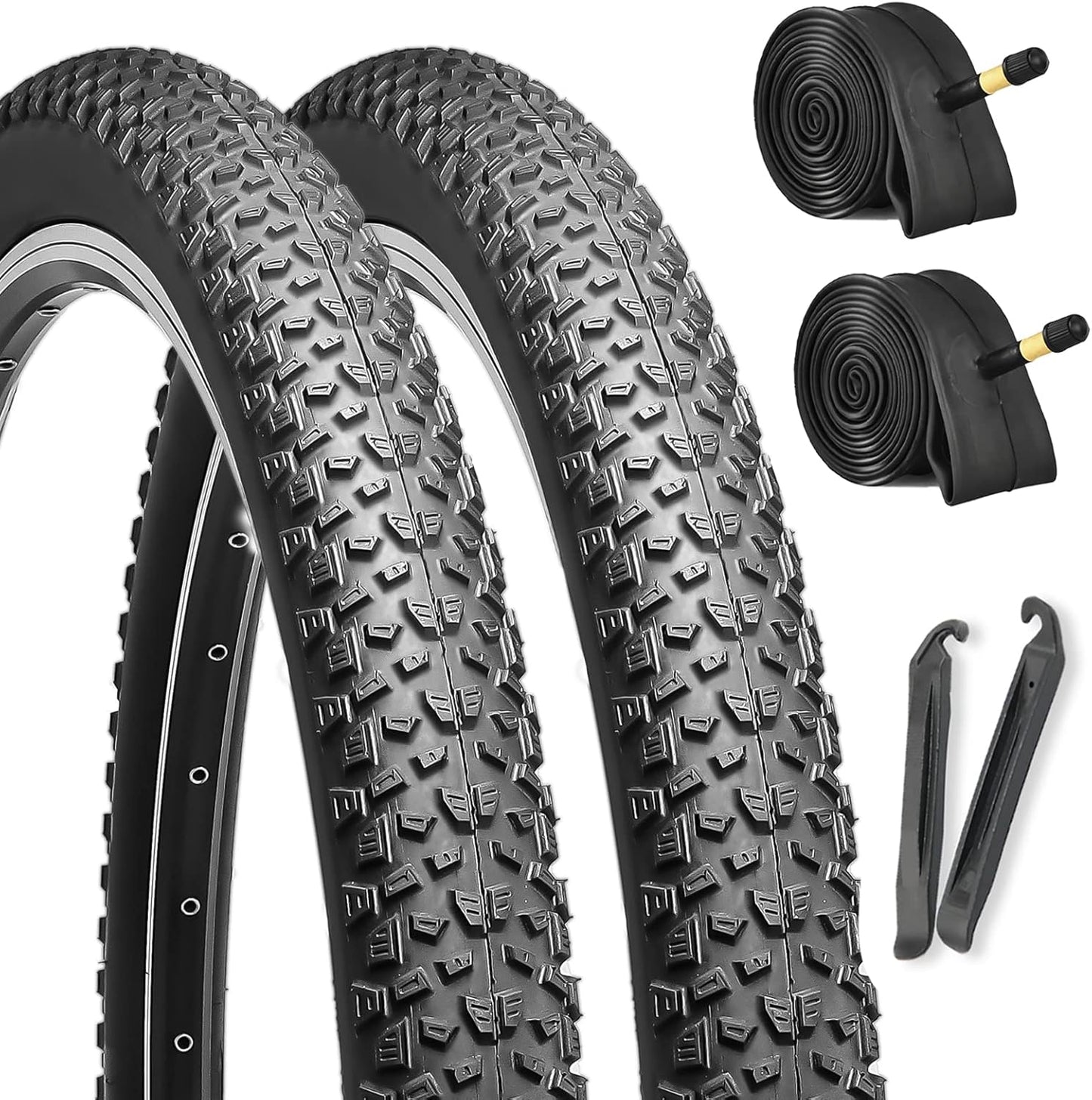 Hycline 2-Pack Mountain Bike Tires Set for Off-Road Adventures