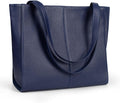 Genuine Leather Tote Bag for Women Work - Roomy Laptop Tote