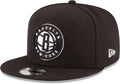 New Era 9FIFTY Brooklyn Nets Black Snapback Hat - One Size