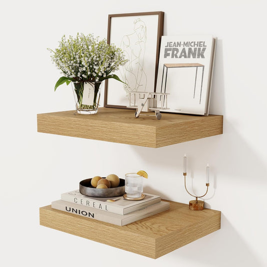 12 Inch Deep Floating Shelves for Home Storage & Display