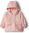 Toddlers and Baby Girls' Water-Repellent Rain Jacket - Cozy Essentials