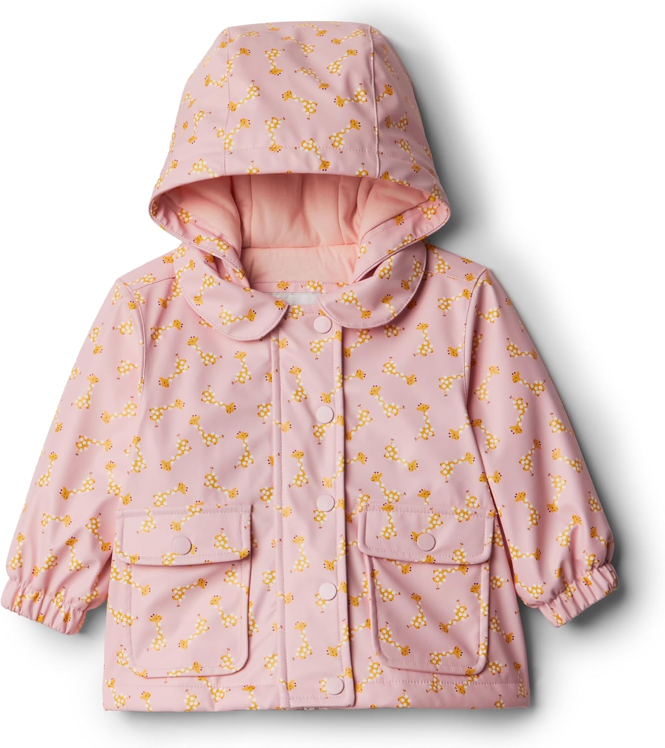 Water-Repellent Rain Jacket for Toddlers and Baby Girls
