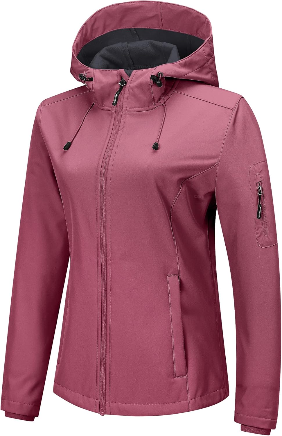 Outdoor Ventures Women's Softshell Jacket: Warm, Waterproof, Stylish