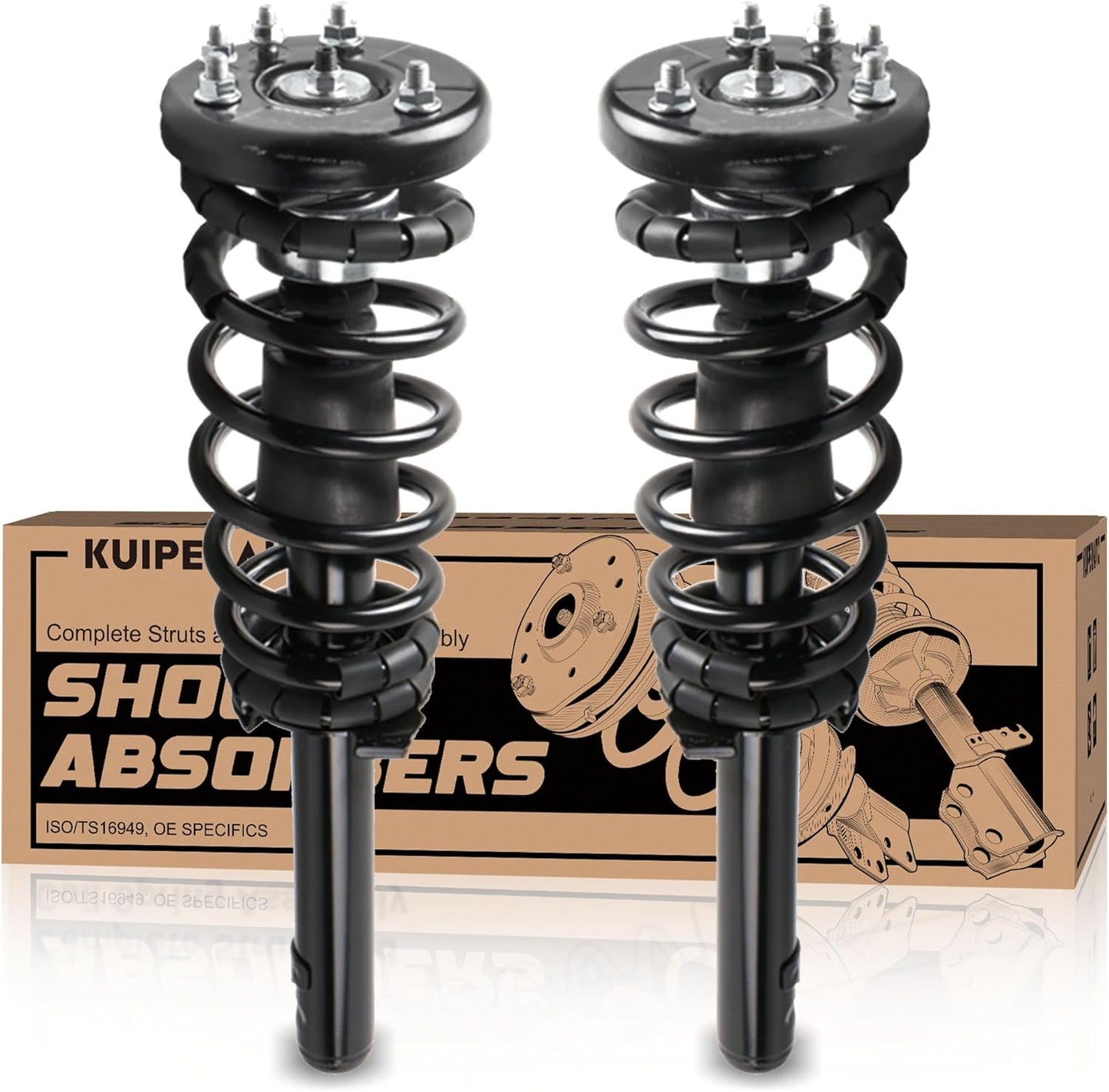 Complete Struts Assembly for 1998-2002 Honda Accord - 2PCS