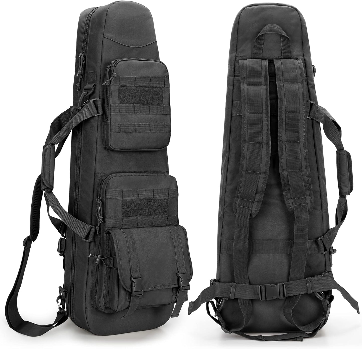 DSLEAF Long Soft Rifle Case for 36 Rifles - Tactical Backpack
