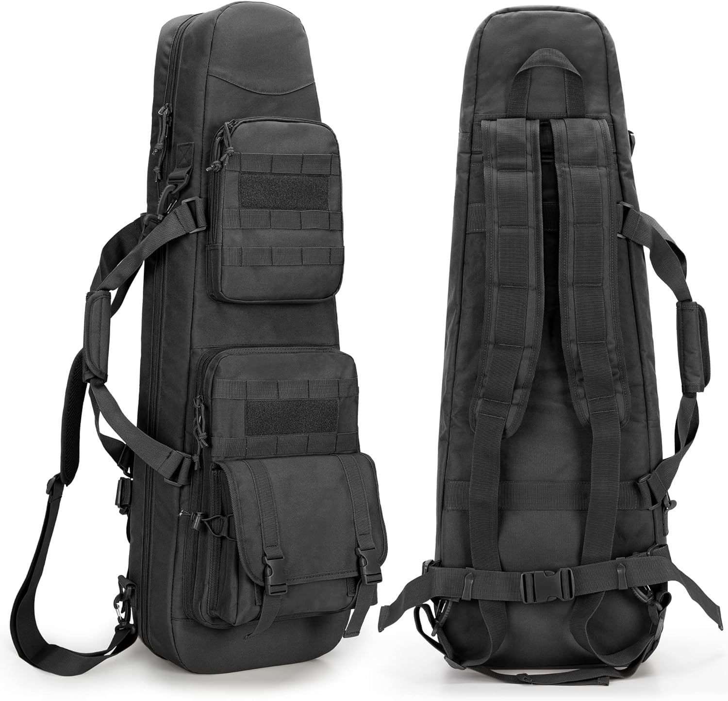 DSLEAF Long Soft Rifle Case for 36 Rifles - Tactical Backpack