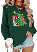 BOMYTAO Christmas Tree Sweatshirt - Festive Holiday Cheer!