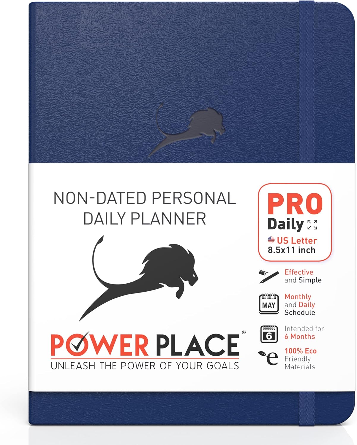 Professional Goal Planner for Productivity and Happiness Boost