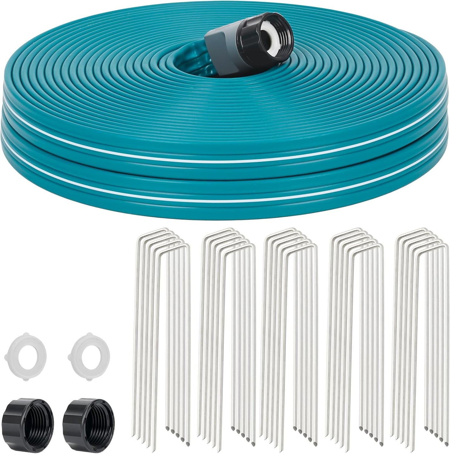 LINEX Sprinkler Soaker Hose 75 ft for Efficient Lawn Watering