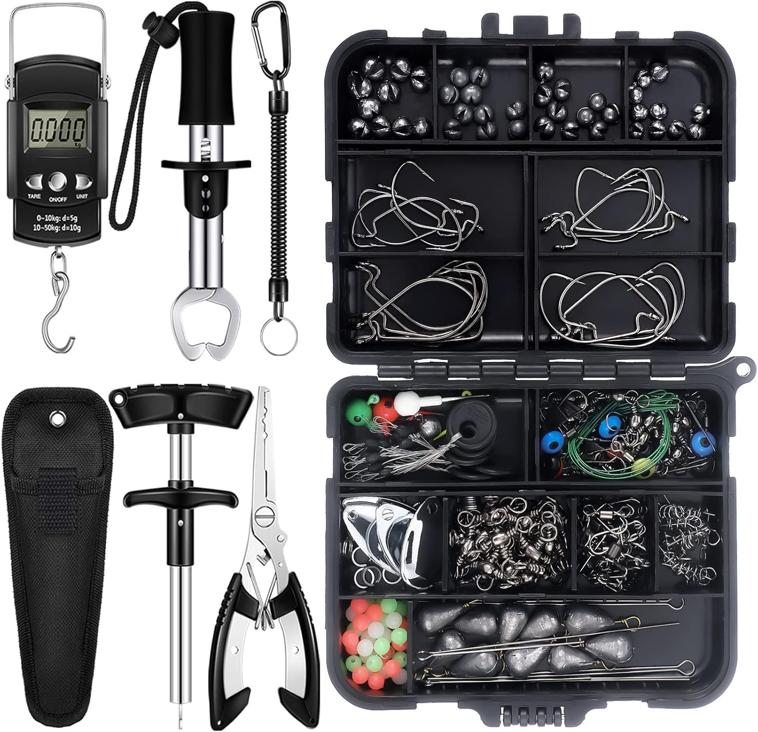 Hungdao 252-Pc Fishing Tool Kit: Ultimate Gear for Anglers