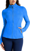 QUEENIEKE Women Athletic Jacket Slim Fit Full Zip (Style CX9V)