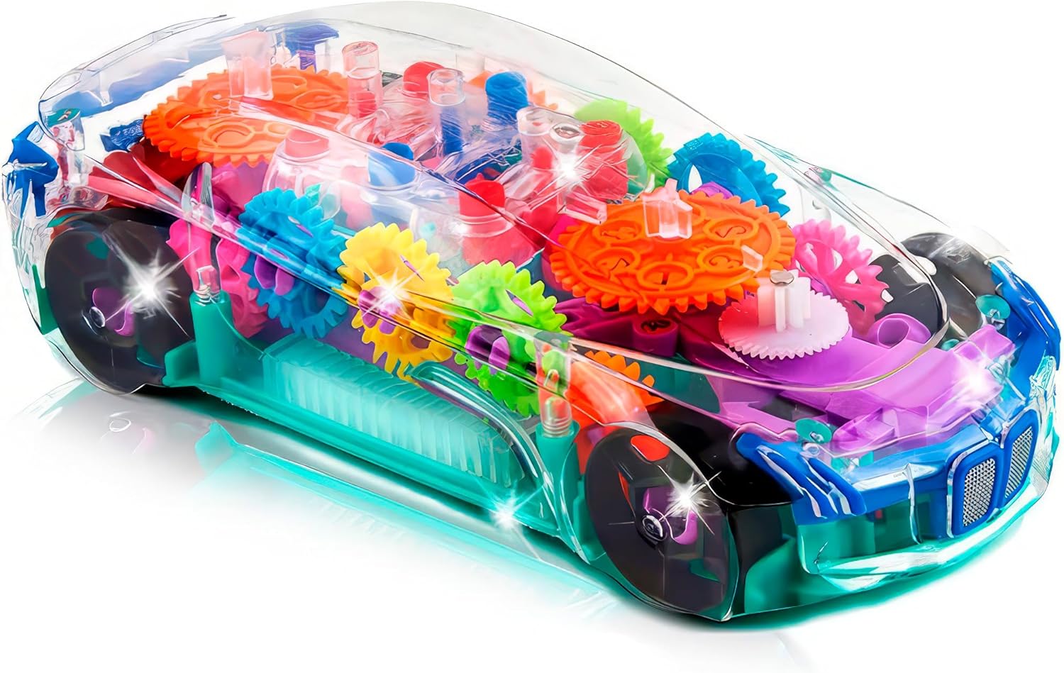 Light Up Sensory Car Toy for Kids