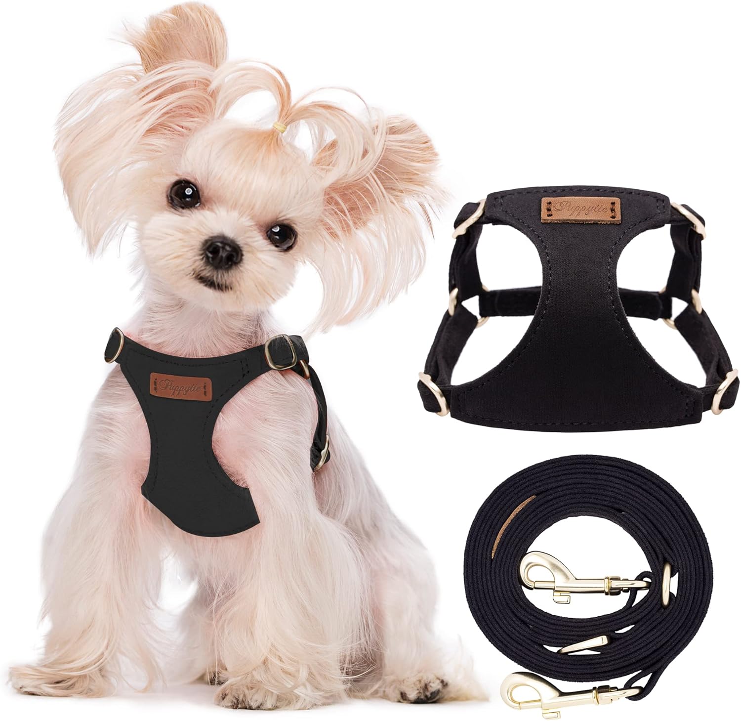 Puppytie No Pull XS Dog Harness with Multifunction Leash