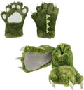 Lazy One Paw Mittens and Slippers Set - Cozy Costume Paws