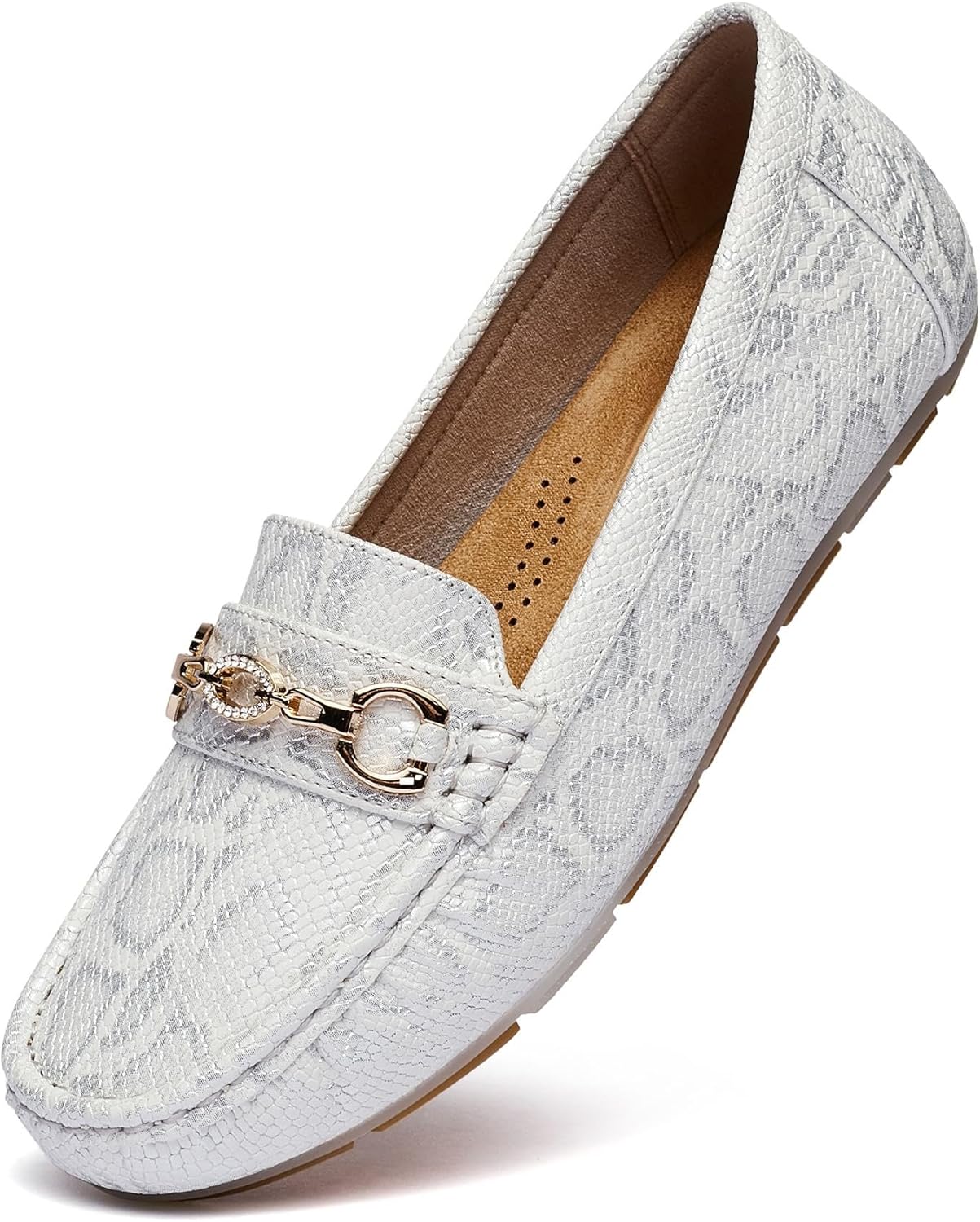 Women's Business Loafers Casual Flats Lightweight Slip On Shoes