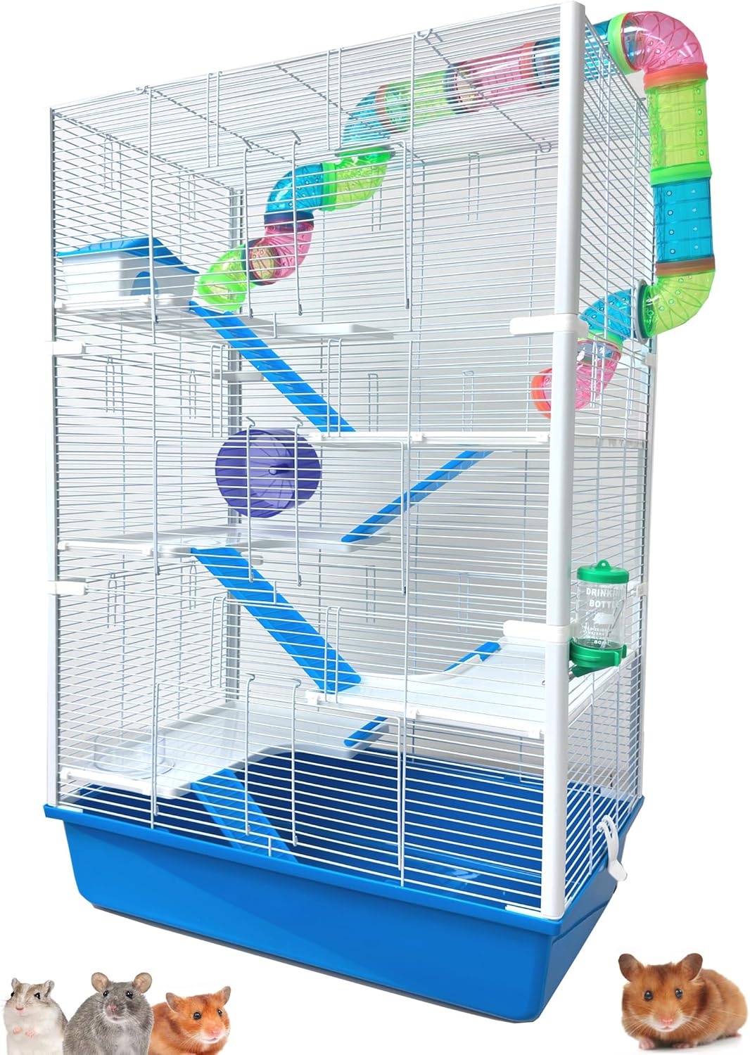 Extra Large High Tower Multi-Tiers Hamster Palace Habitat