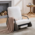 Nursery Rocking Chair Teddy Upholstered Glider Rocker - Comfy High