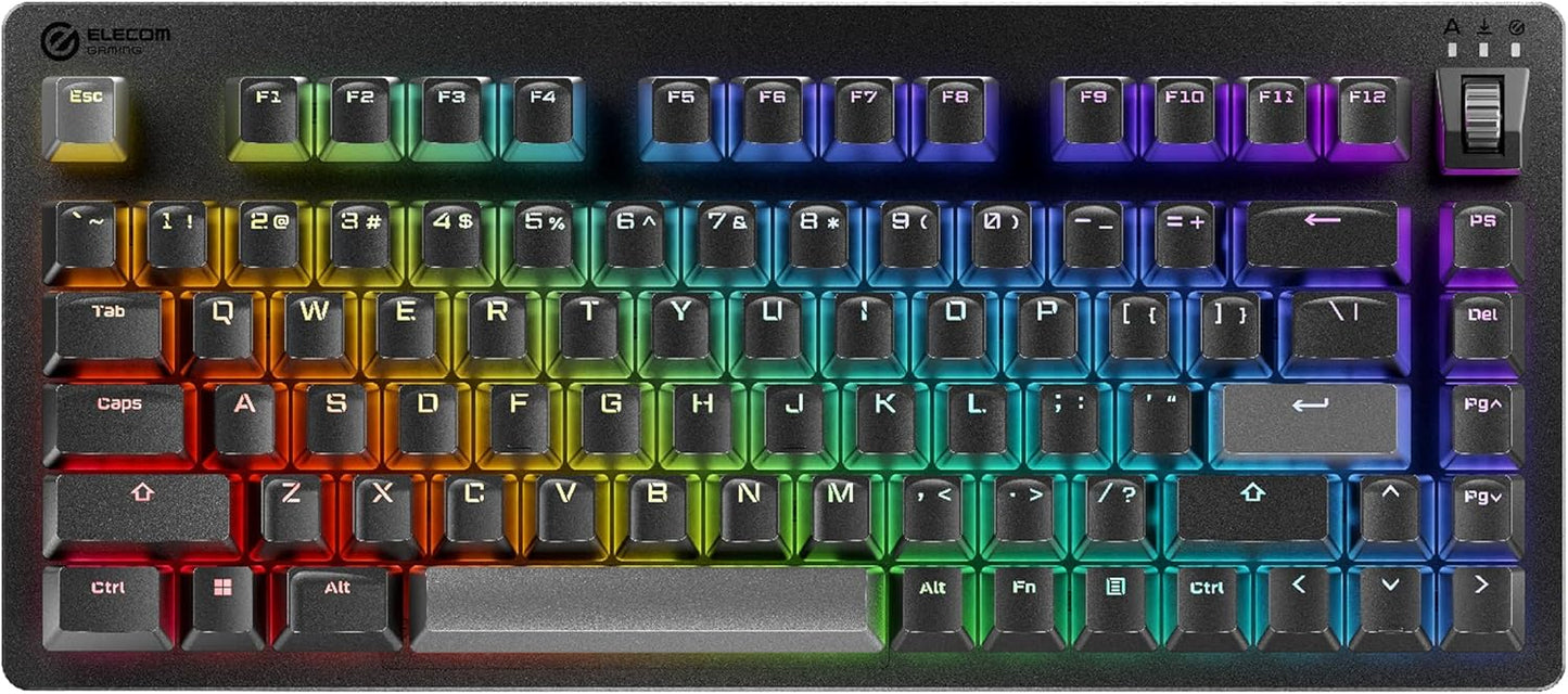 ELECOM VK720A - Rapid Trigger TKL Keyboard